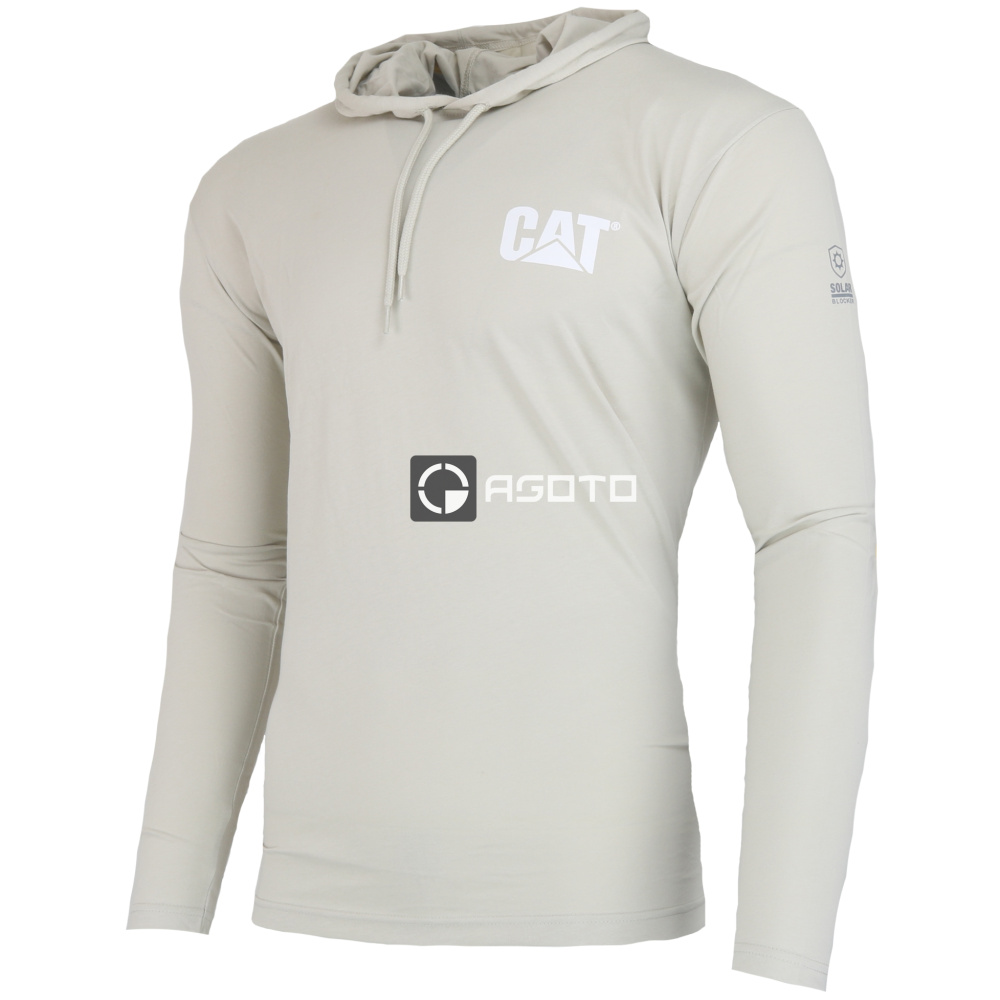 szczegóły Bluza męska CATERPILLAR Hooded L/S UV protection