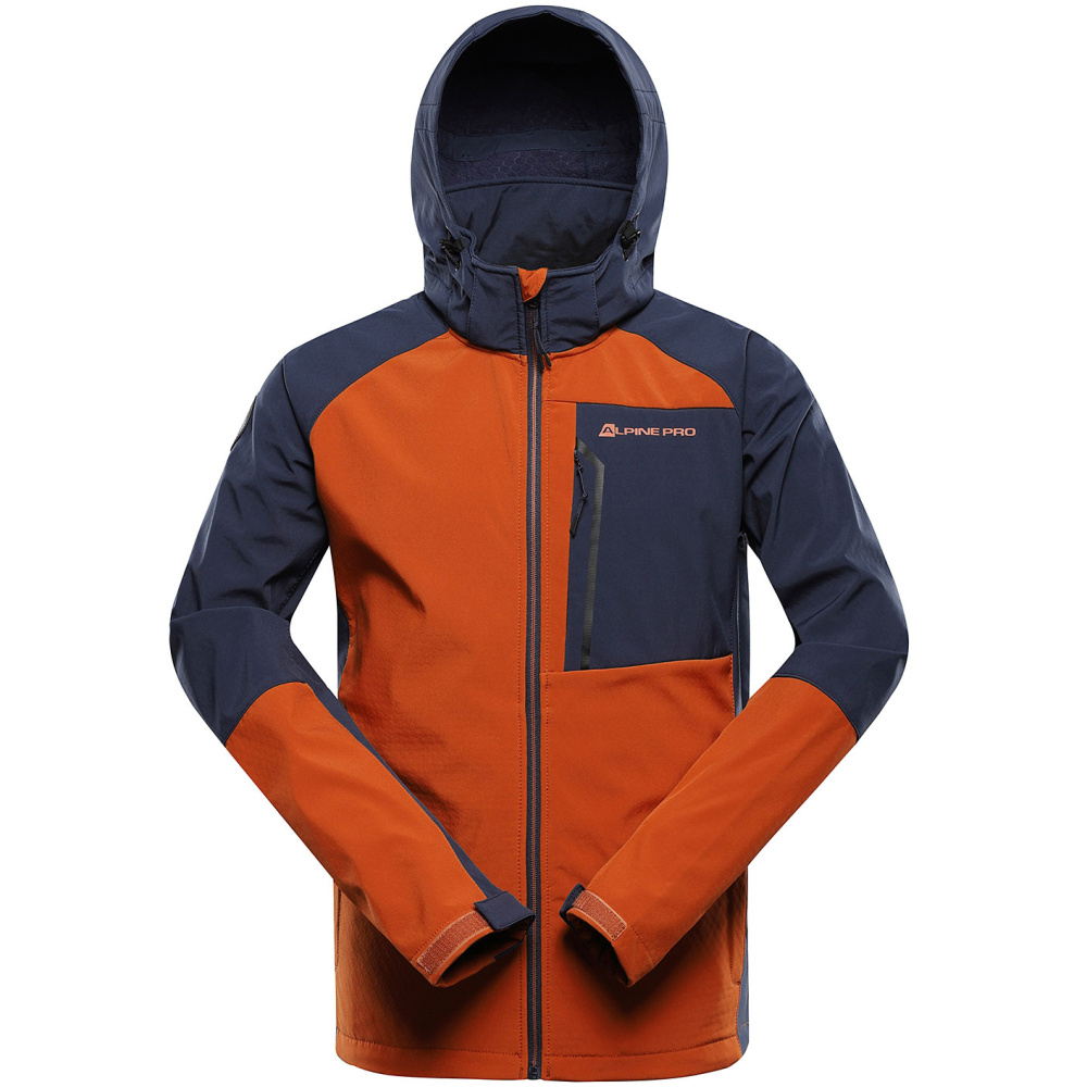 szczegóły Kurtka meska ALPINE PRO Hoor membrane SOFT-SHELL WINDBARRIER DWR 8000 mm