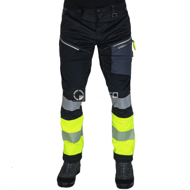 Spodnie robocze SIR Contrast Stretch HI-VIZ